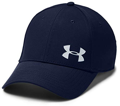 Under Armour Herren Men's Golf Headline 3.0 Herren Kappe mit klassischer Passform Cap integriertem Schweißband, Academy / Mod Gray, Einheitsgröße EU
