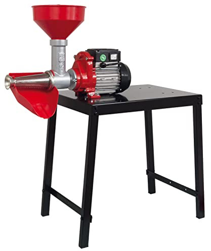 Reber PASSAPOMODORO ELETTRICO A BANCHETTO SP5 CON ACCESSORI IN PLASTICA HP. 0,53 WATT. 400