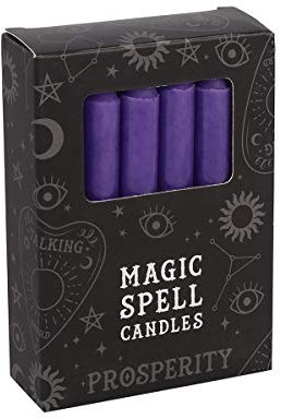 Grindstore Candela per incantesimi, viola, 10,3 x 7,3 x 2,5 cm