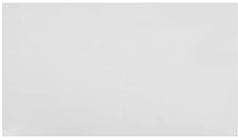 NUOBESTY Großes Leeres Banner 58X35 Zoll Weißes Diy Hintergrund Tuch Für Hochzeit Geburtstag Büro Aktivitäten Festival Dekoration Wand Fenster Hängendes Schild