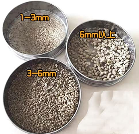 DUUDAH Garden Sieve,Soil Sifter,Bonsai Mesh,Gardening Tool,Soil Sieve,Round Hole 1mm Gardening Metal Home Garden Plants Riddle Soil Sieve Mesh Separating (Color : Round Hole 3mm)