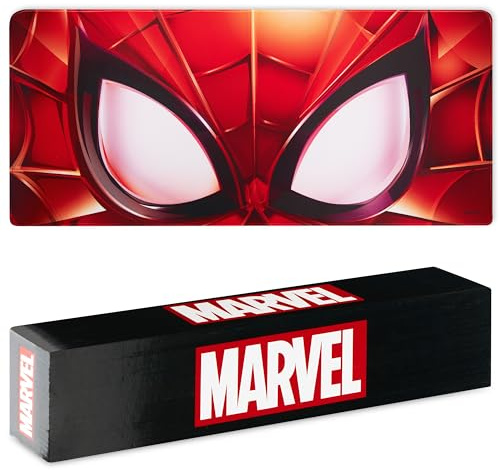 Marvel Avengers Desk Mat Large Mouse Mat 80 x 36 cm Desk Protector Mat PC Laptop Keyboard Groot Spiderman Gifts (Red Spiderman)
