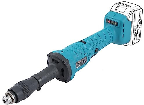 KATSU FIT-BAT 18V Akku-Geradschleifer Brushless bürstenlos Motor mit 6 mm Bohrfutter und 6 variablen Geschwindigkeiten, ohne Akku und Ladegerät 102308