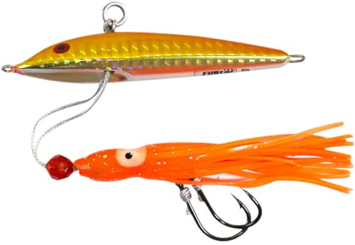 PRO FILSTAR Pilker - Fischköder - Hochseeangeln & Meeresangeln Angelköder | Hornhecht & Makrelen Assist Angelhaken - Forelle & Raubfisch Köder - Meerforelle - Angeln Kunstköder Wobbler
