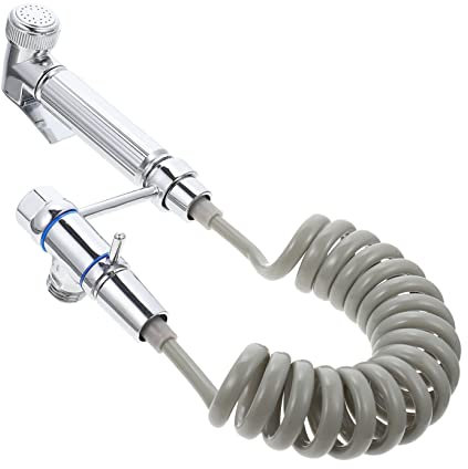 Angoily Pulvérisateur De Salle De Bain En Cuivre Pour Femmes Pulvérisateur À Couches Pression Améliorée Bidet Portatif Facile À Installer