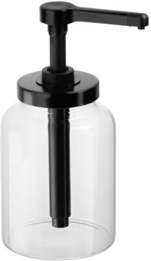 APS 93290 Dosierspender DISPENSA, Behälter aus Glas, Pumpe aus Polypropylen, 1,7 Liter