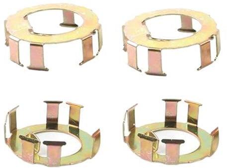 BaotyJie Kit de 4 Tuercas para Eje de Remolque, de Repuesto, fáciles de Instalar, Resistentes y de Metal, para Accesorios de Eje de 2 a 8 K para vehículos