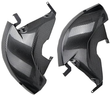 Condotti aria raffreddamento pinza Condotti di raffreddamento dell'aria del sistema frenante Pinza Ruota anteriore Pannello laterale adatto per Yamaha YZF-R1 2023 2022 2021 2020(Carbon fiber look)