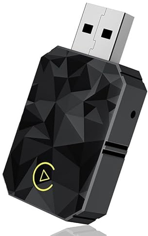 LDKH Adaptador CarPlay Cable a Inalámbrico para Mercedes Benz Classe C W205 2014-2021, Dongle USB Plug & Play CarPlay para Coche, Conexión Rápida, Señal Estable,A