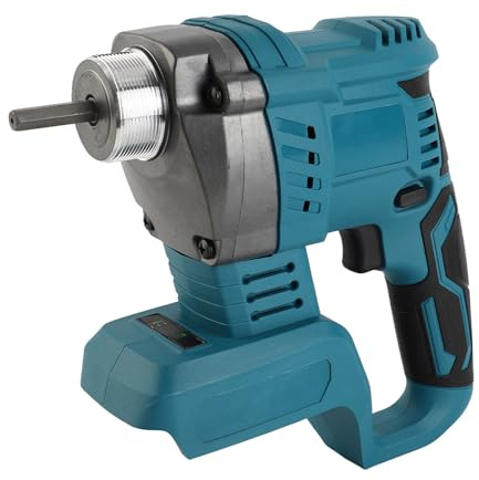 ERYUE Vibratore per Calcestruzzo Elettrico Senza Fili Efficiente Vibratore per Calcestruzzo Portatile BL1830 18V 800W Ideale Patio, Giardino o Costruzione di Pavimenti ABS