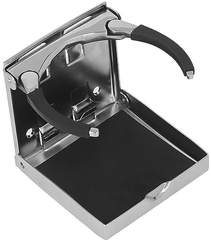 Einstellbare Tasse Getränkehalter 304 Edelstahl, Klappbare Tassenhalter, Auto Getränkehalter Universal 93mm Durchmesser Dosenhalter Flaschenhalter Tassenhalter Cup Holders mit 4 Schrauben