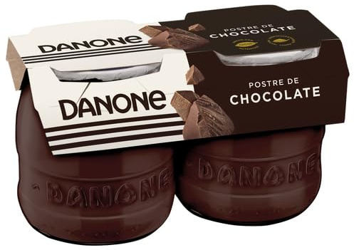 DANONE YOGUR Y POSTRE ORIGINAL VIDREO 2X130g. (PACK 6 Und.) (CHOCOLATE)