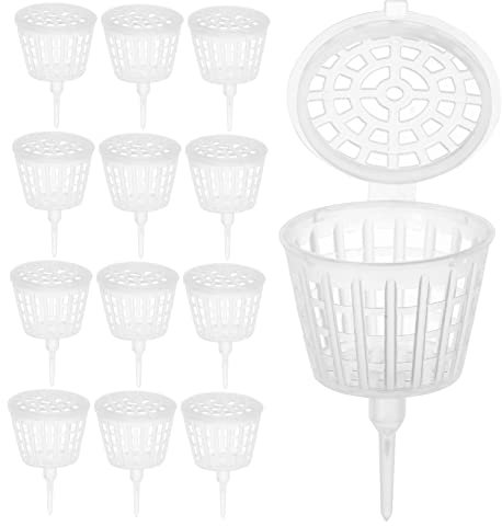 HYTROVE 30pezzi Scatole Per Fertilizzanti in Acciaio Inossidabile Cestini Coperchio Per Bonsai Contenitori Per Fertilizzanti Lento Rilascio Protezione Da Vento e Animali