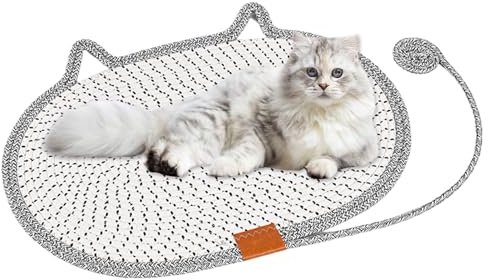 Kratzpappe Wild Cat mit Katzenminze - Katzen kratzbrett mit Minze | Waschbares Katzenspielzeug Für Innen & Außen Mit Eckenschutz Für Boden Katzenkratzpads für Katzen Haus, Bett Couch