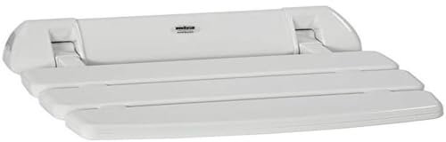 Mira Showers Shower seat Wall Mounted folding Shower seat Shower Accessory White 2.1536.128