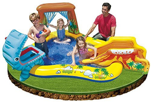 Intex Play Center Dinosaur, Multi-Colour, 249 x 191 x 109 cm