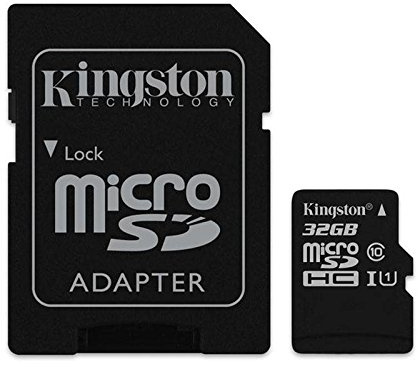 Original Kingston 32GB MicroSD Memory Card for Samsung Galaxy J3 Duos (2016 Version)