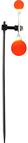 JACK PYKE Mini Spinner Shooting Targets Stake, Self-Resetting Air Rifle & Airsoft Steel Targets, Ground Stake Mountable – 2.5cm to 4cm Sizes for Practice & Accuracy Training