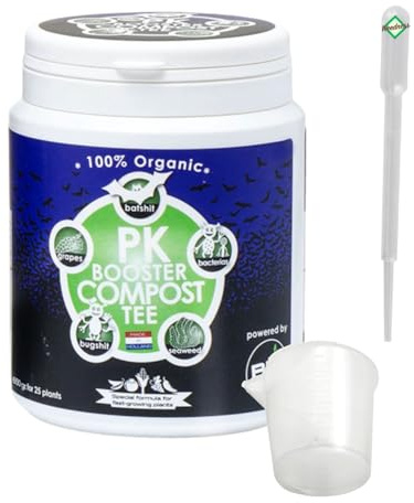 Weedness BioTabs Pk Booster Compost Tea 2 Kg - Naturdünger Grow Flüssig Bio Orchideen Bonsai Organische