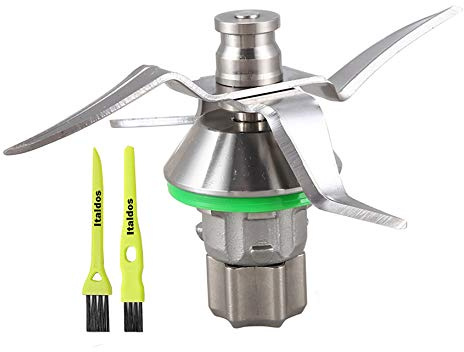 Italdos Messer kombatibel für Vorwerk Thermomix Bimby TM5 TM 5 Mixmesser inkl Dichtung Edelstahl Thermomix Zubehör mit bürsten