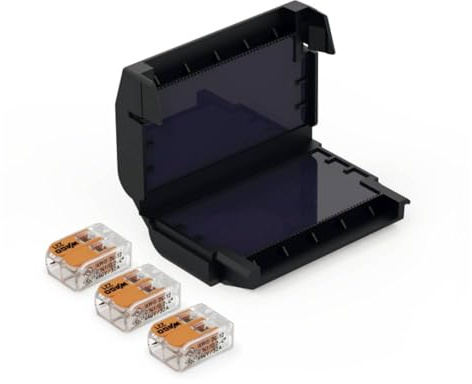ABB CellPack 407862 EASY-PROTECT/332 Gelbox für Verbindungsklemmen, Schwarz, Gelgefülltes Gehäuse, Wasserfest, 1 St.