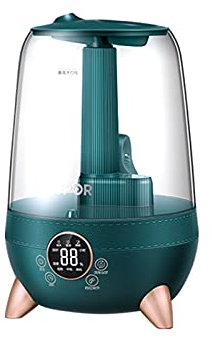 Humidificadores de Aire Humidificador, humidificadores ultrasónicos tranquilos for dormitorio y habitación grande, apagado automático, humidificadores for bebés Nursery y toda la casa Silencioso Humid