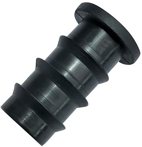 AERZETIX - C60680 - Juego de 20 Tapas/Tapones de Cierre Acanalados para Manguera de jardín Ø20mm - tapón Final de línea para Sistema de riego por Goteo