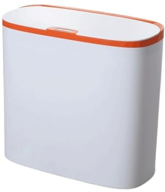 TEmkin Pattumiera da bagno intelligente Insaccatrice automatica Pattumiera con sensore intelligente stretto senza contatto Bidone della spazzatura Smart Home