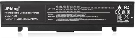JPking AA-PB9NC6B AA-PB9NS6B Batterie pour Samsung Serie 3 und R-Series R730 R540 AA-PB9NC6W R530 R580 R780 RV510 R519 RV511 RV520 AA-PB9MC6W R520 R428 NP300E5C NP300E5A RC520 NP350E5C NP300V5A