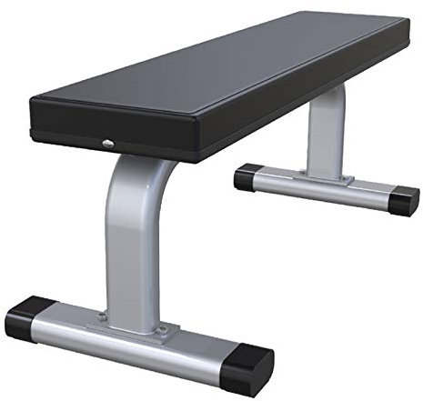 BOSHYUM Robuste Flachbank für das Fitnessstudio zu Hause/kleine Wohnungen, Mehrzweck-Krafttraining und Bauchmuskelübungen, 400 kg/880 lbs Tragkraft