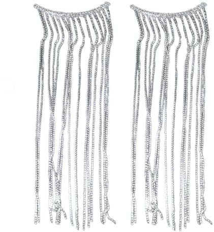 Chaîne à cheveux avec strass pour bal masqué ou fête