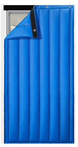 Thermal Insulated Door Curtain with Heavy Duty PU Soundproofing and Waterproofing for Winter Cold Protection Ideal for Living Room Doorway