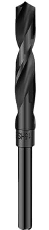 Foret HSS4241 de 15 mm pour métal et aluminium, avec traitement d'oxydation et rainure en spirale pour une durabilité et une précision de perçage améliorées