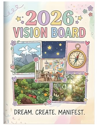 Notizbuch, Adressbücher, 2026 Traumplanungshandbuch, Zielverfolgung, persönliches Traumbrettbuch, motivierendes Sammelalbum, Zubehör für Erwachsene, Teenager, Kinder, Anfänger, Scrapbooking, Tagebuch