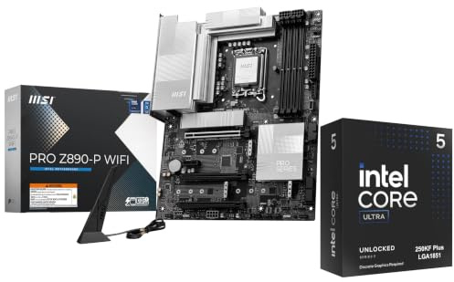 Micro Center Bundle Intel Core Ultra5 250KF Plus CPU ATX Motherboard Combo