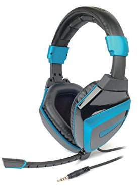 GameHoo GHX4HS GHS512 Stereofonico Padiglione auricolare Nero, Blu cuffia e auricolare