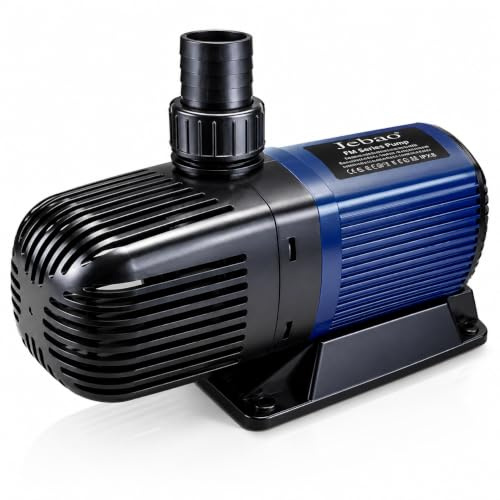 Jebao FM-6500 ECO Submersible Garden Pond Pump 6500 LPH | Waterfall, Filter & Water Feature Pump | 4.0m Head Height | Automatic Dry Run Protection