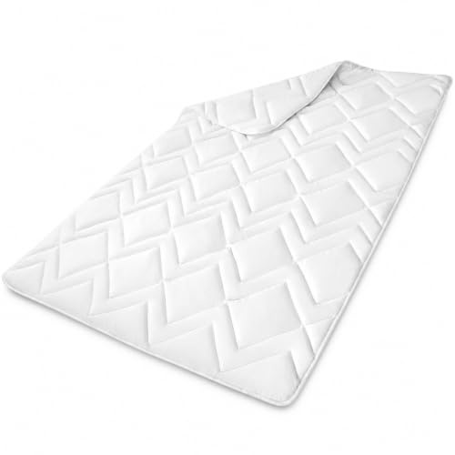 sei Design Mikrofaser Sommer-Bettdecke 220x200 | Kochfest, speziell für Allergiker und häufiges Waschen geeignet | Schadstoffgeprüft