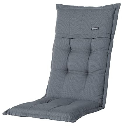 Madison 7MONL-F293 Stuhlauflage, niedrig Rib, 50 x 105 cm, Acryl, grau