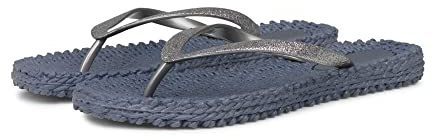 Ilse Jacobsen HORNBÆK | Cheerful01 | Damen Flip Flops mit Glitter | Dänische Design | Sommer Strand Zehentrenner