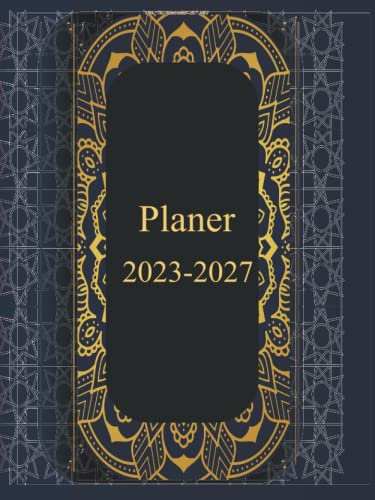 Planer 2023-2027: Monatsplaner 202023-2027 , 5 jahres planer 60 Monate , mit Deutschlands gesetzliche Feiertage ,Festtag , Ereignisse , Kalender & Organizer