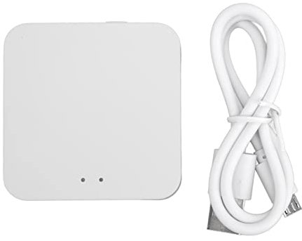 Leapiture Smart Home Hub para Zigbee Mini Wireless Gateway Smart Home Controller con luz indicadora LED Smart Home Bridge para TUYA