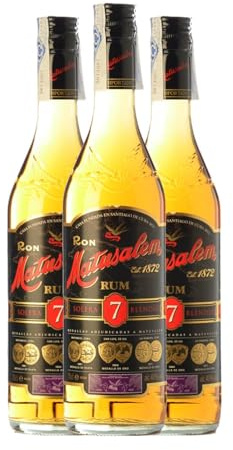 Ron Matusalem 7 Años 70 cl (Caja de 3 Botellas de 70 cl)