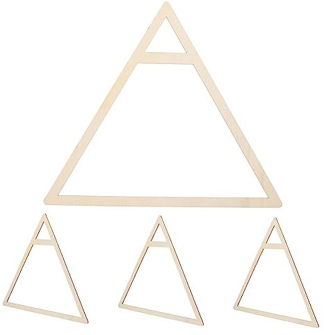 HEMOTON Holz-laternenrahmen Zum Selbermachen Diy-laterne Bastelzubehör Unfertige Laternenhalterung Für Junge Mädchen Laternenrahmen Aus Holz Zum Basteln Rahmen Für Handlaterne