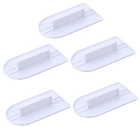 CIYODO 5pcs DIY Cake Fondant Scraper Smoother Dessert Pastry Decorating Mold Spatula Baking Tools for Kitchen Home for Cake Making Equipment and Fondant Tools