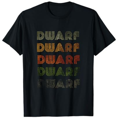 Love Heart Dwarf Tee Grunge Vintage Style Nain Noir T-Shirt