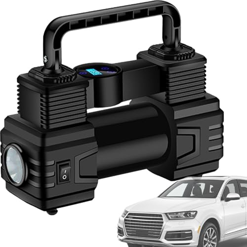 Gonfiatore di pneumatici elettrico, Pompa di aria portatile, Gonfiatore di pneumatici 12V, Pompa di pneumatici digitale, Gonfiatore di pneumatici per auto, Pompa di aria portatile, Pompa di aria