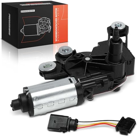 Frankberg Windshield Wiper Motor 4-Pin Rear Compatible with A1 8X1 8XK A1 Sportback 8XA 8XF A6 Avant 4G5 4GD Q3 8UB 8UG Replace# 4G9955711A