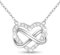 J.Fée Collana Donna Argento con Cuore,Collana Argento 925 Donna Cuore Gioielli Regalo Festa Della Mamma Regalo Mamma
