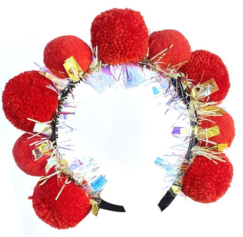 Psdndeww Mardi Gras Hairband Halloween Stirnbandkopfschmuck Für Maskerade Make Up Für Party Maskerade Roaring Flapper Cosplay